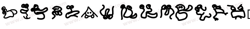 Display Number字体转换